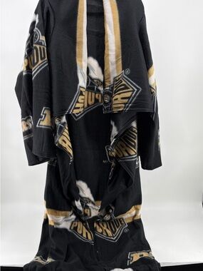 Purdue Boilermakers Northwest Snuggie Blanket Pre-Owned